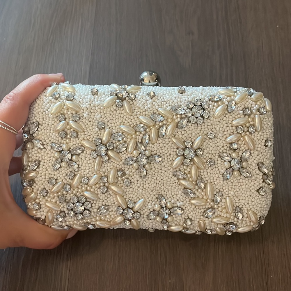 Diamante Vine Box Clutch